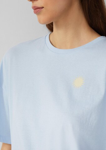 T-shirt QS en bleu