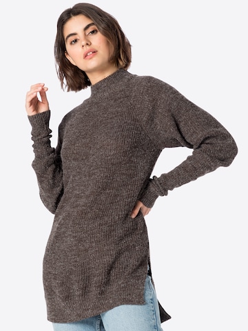 ICHI Sweater 'MARAT' in Brown: front