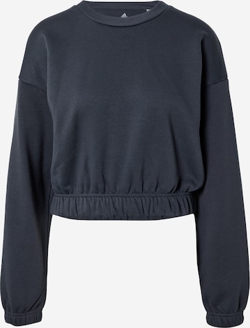 ADIDAS SPORTSWEAR Sportief sweatshirt 'Studio Lounge Loose Fit' in Zwart: voorkant