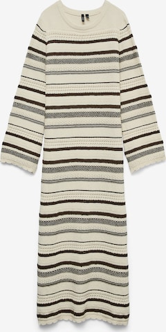 VERO MODAPletena haljina 'VMRIRI' - bijela boja: prednji dio