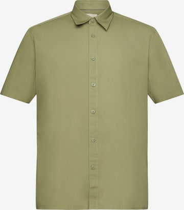 ESPRIT Slim fit Overhemd in Groen: voorkant