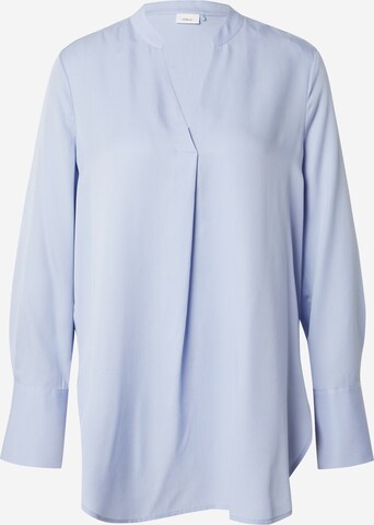 s.Oliver BLACK LABEL Bluse in Blau: predná strana