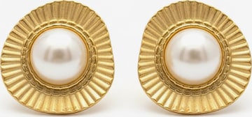 Boucles d'oreilles 'Ortigia' ETNÉE en or : devant