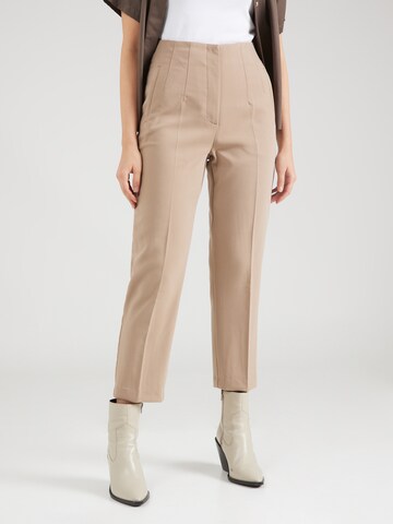 ZABAIONE Regular Pantalon 'Jade' in Beige: voorkant