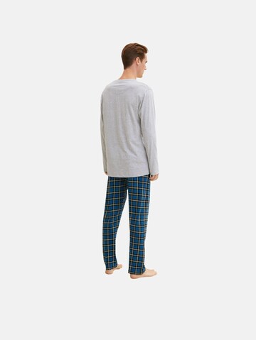 TOM TAILOR Pyjama in Blau