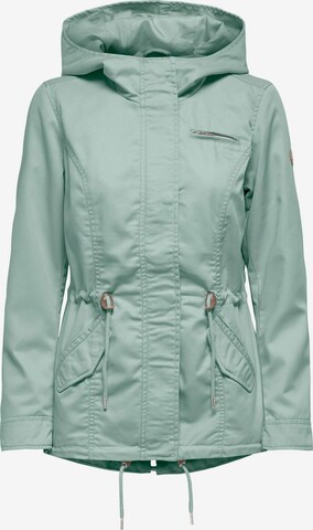 ONLY Between-Seasons Parka 'Lorca' in Green: front