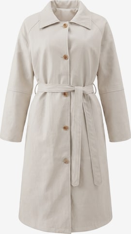 Manteau mi-saison faina en blanc : devant