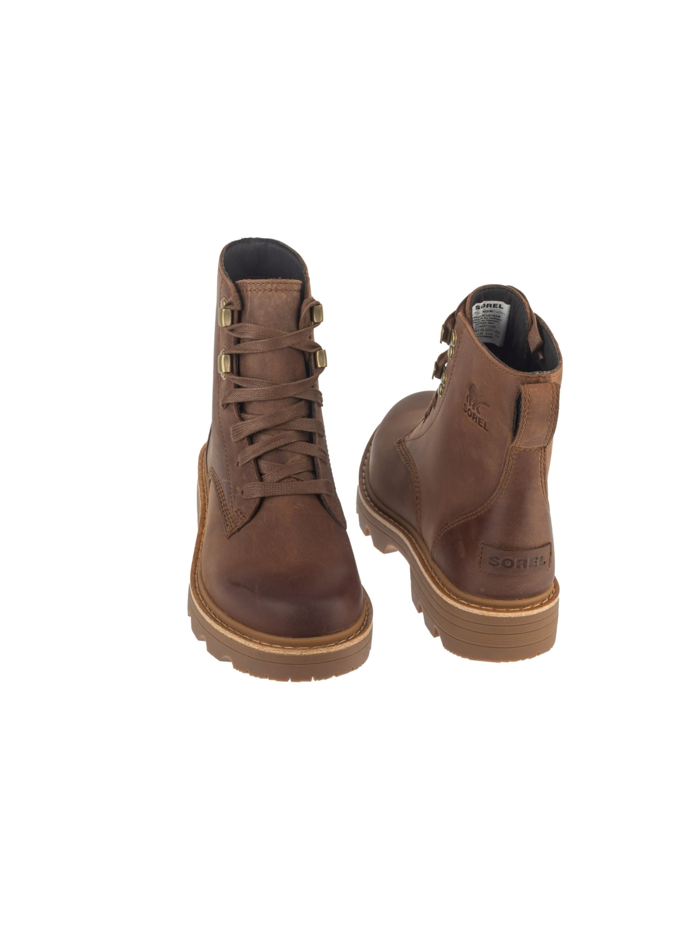 SOREL Lace-up bootie 'Revel' in Brown