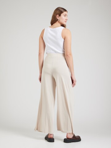 Wide Leg Pantalon 'Caro' ABOUT YOU en beige