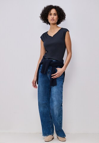 STREET ONE Shirt in Blau