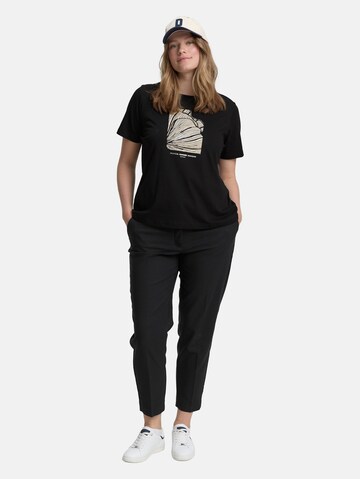 Tom Tailor Women + Shirt in Zwart