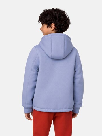 K-Way Zimní bunda 'K-WAY KIDS P.JACK SPACER NYLON DOUBLE GIUBBINO' – modrá