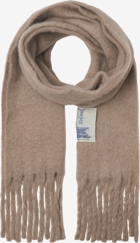 JACK & JONES Scarf 'JACNORREBRO' in Brown: front