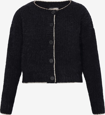 DreiMaster Vintage - Casaco de malha em preto: frente