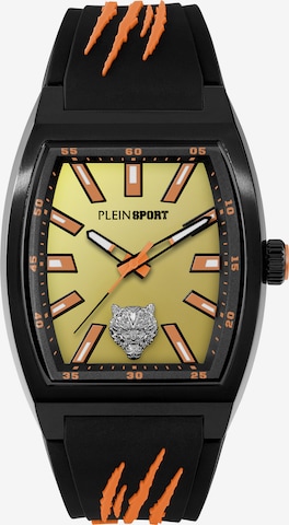 Plein Sport Analog watch 'Gaze' in Black: front