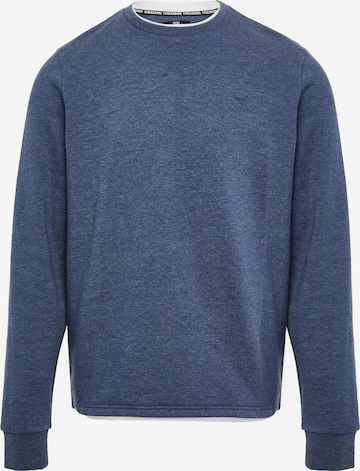 Threadbare Sweatshirt 'Kisele' in Blue: front