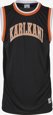 Maglia funzionale 'Sport College' di Karl Kani in nero: frontale