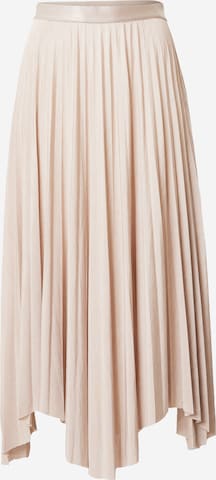 BOSS Black Skirt 'Exala' in Beige: front