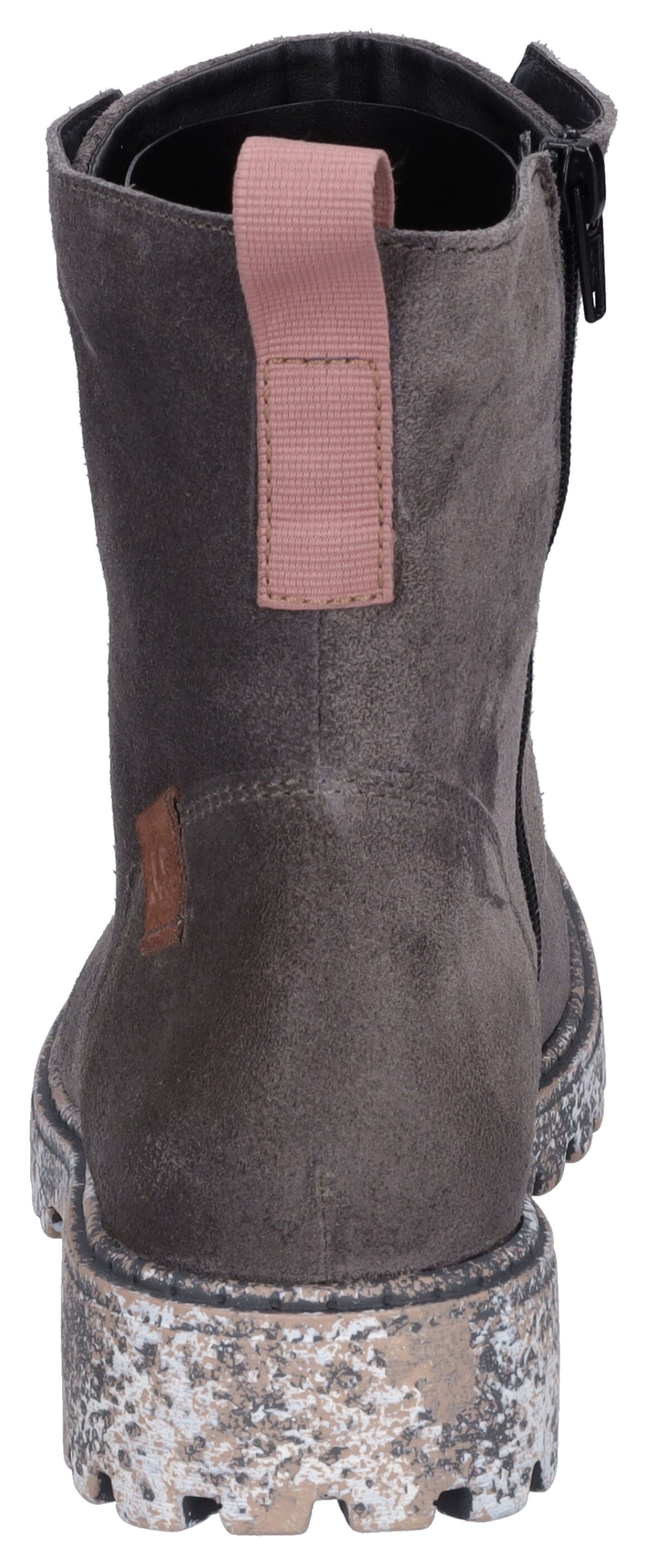 JOSEF SEIBEL Lace-up bootie 'Marta' in Grey