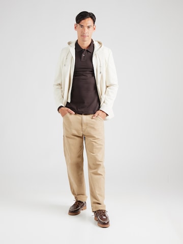 T-Shirt 'Passerby' BOSS en marron