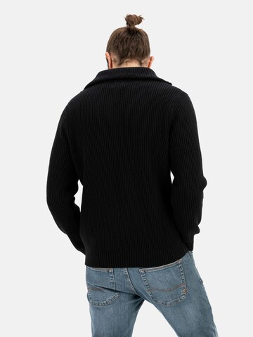 CAMEL ACTIVE Pullover in Schwarz