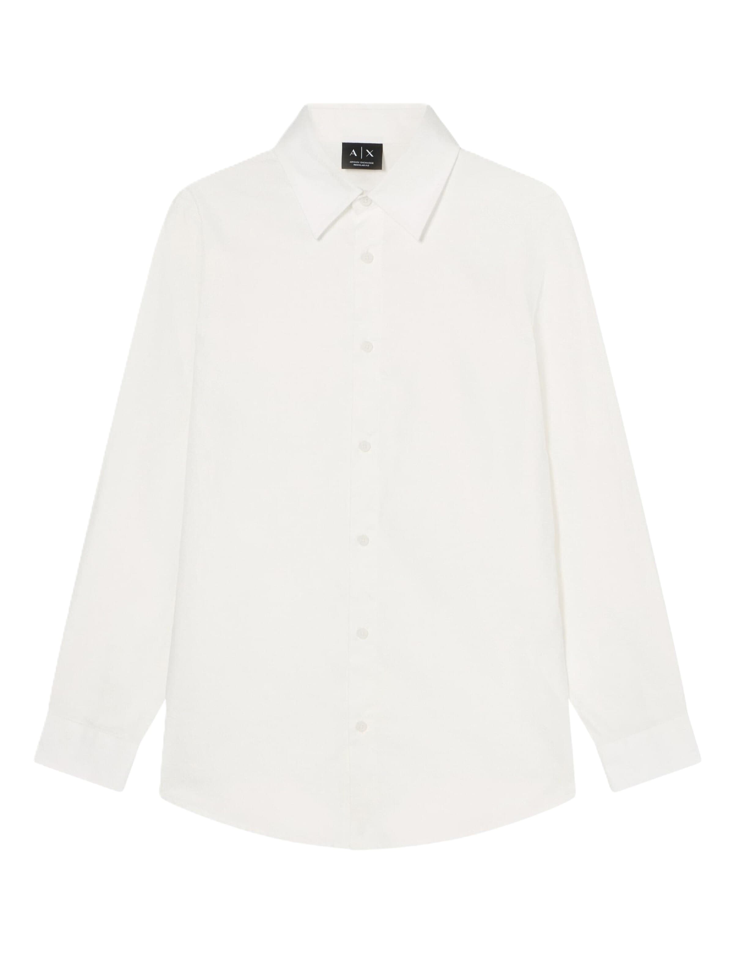 Chemise ARMANI EXCHANGE en blanc : devant