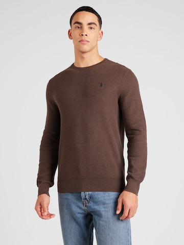 Pull-over Polo Ralph Lauren en marron : devant