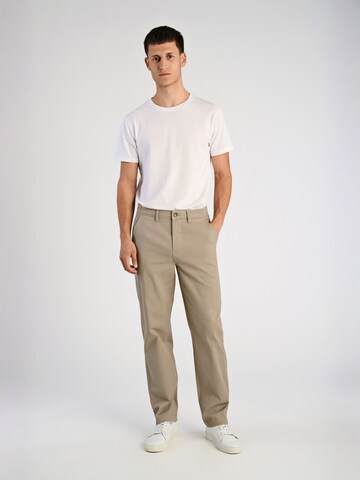 Baggy Pantalon chino Lindbergh en beige
