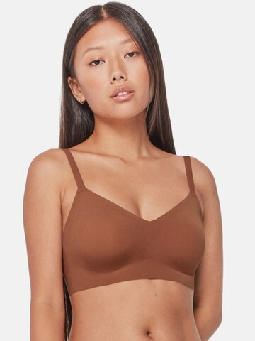 Reggiseno di Gisela in marrone: frontale
