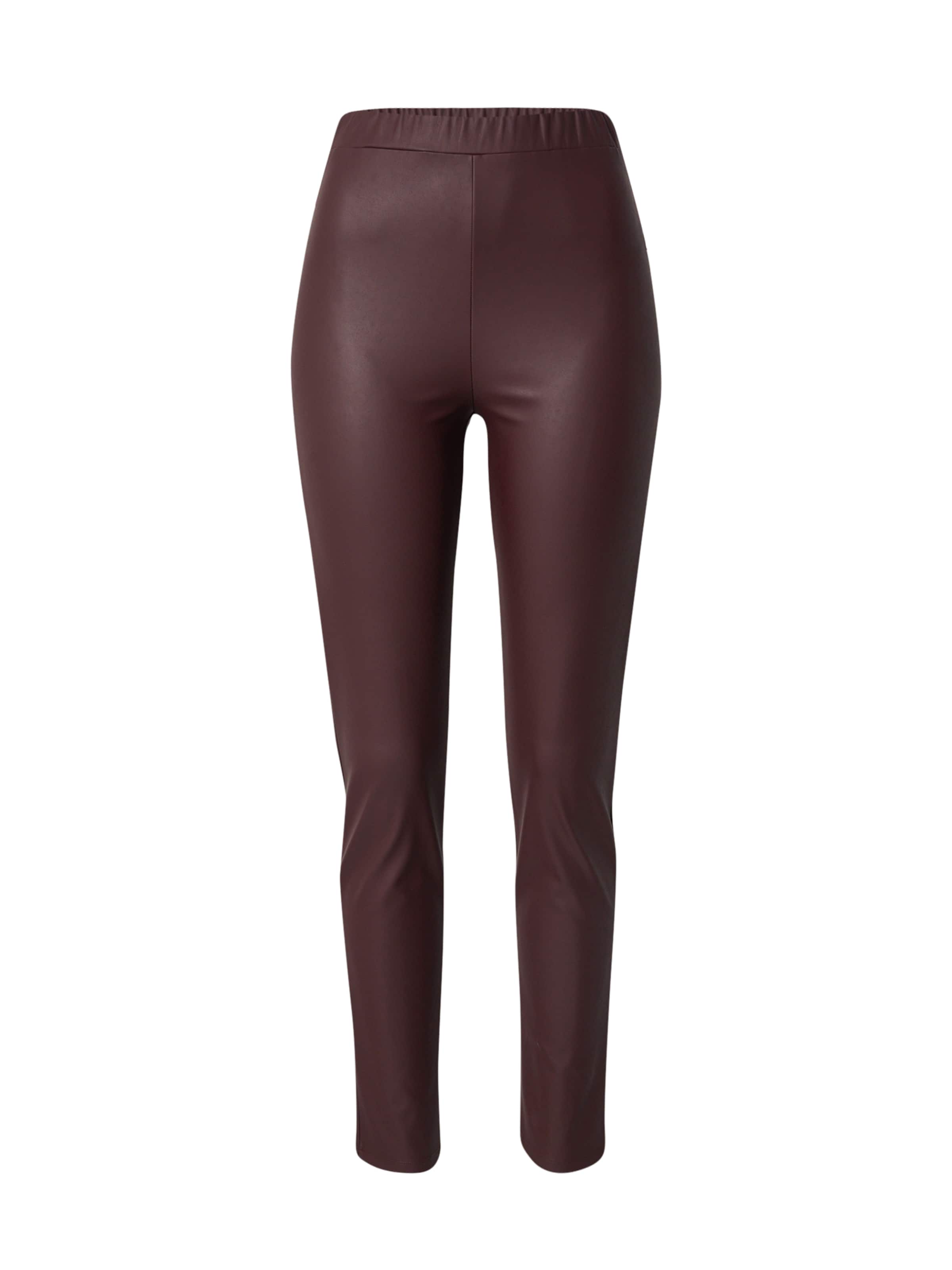 MM by Max Mara Skinny Trousers 'ECHO' in Red: front