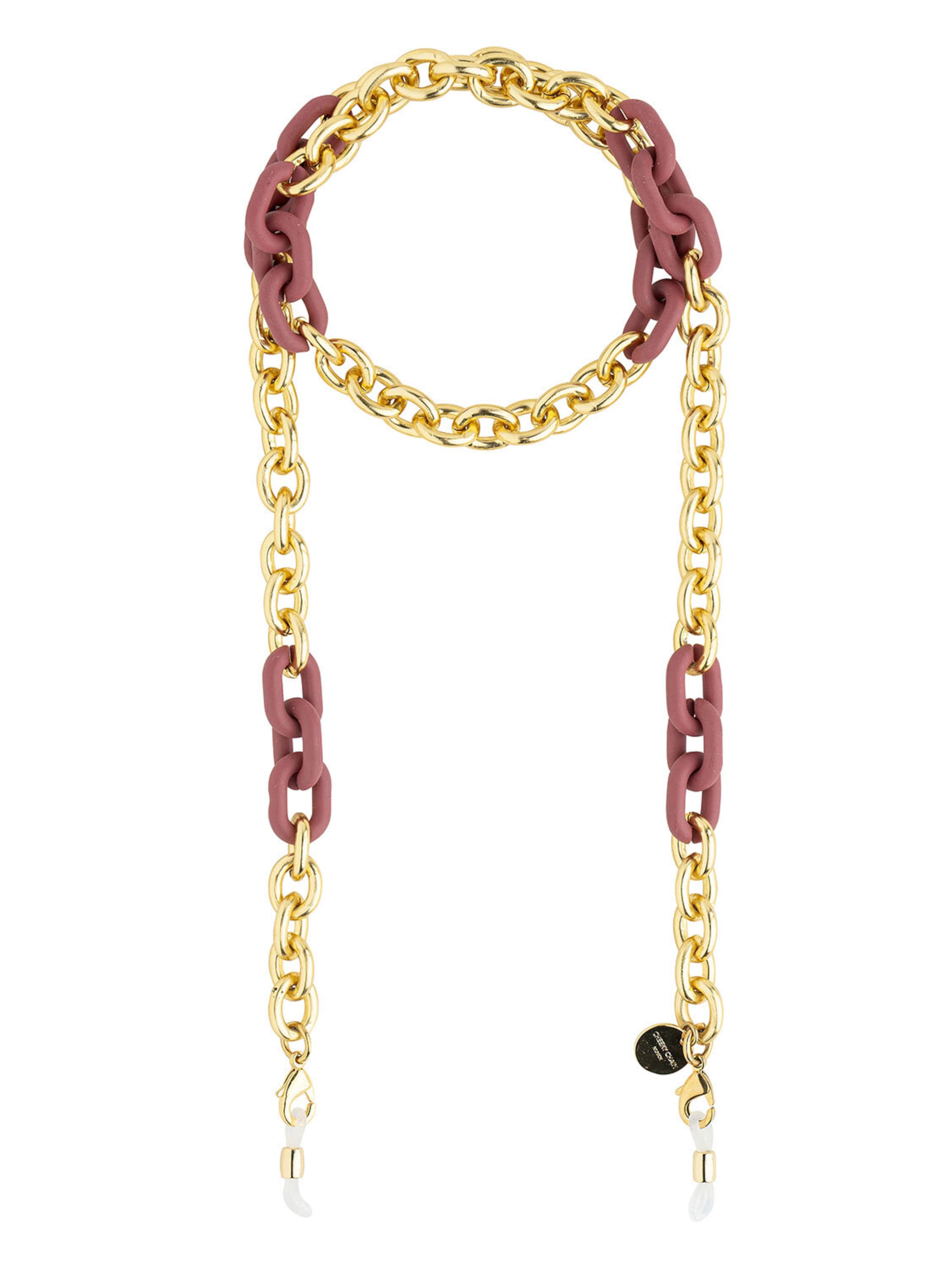 Cheeky Chain Munich Ketting 'Kyoto' in Lila: voorkant