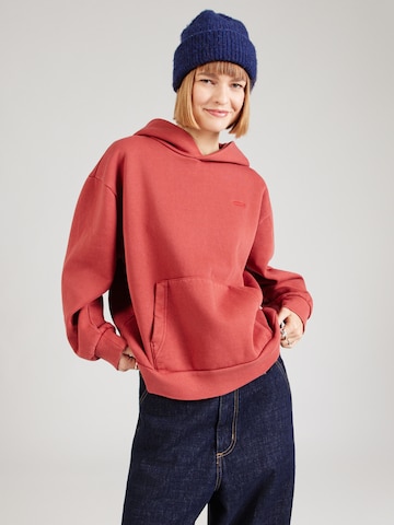 VANS Sweatshirt 'SALTON' in Red: front