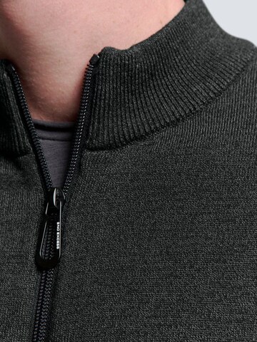 Vestes en maille No Excess en gris