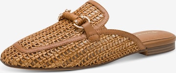 Tamaris Чехли в кафяво: отпред