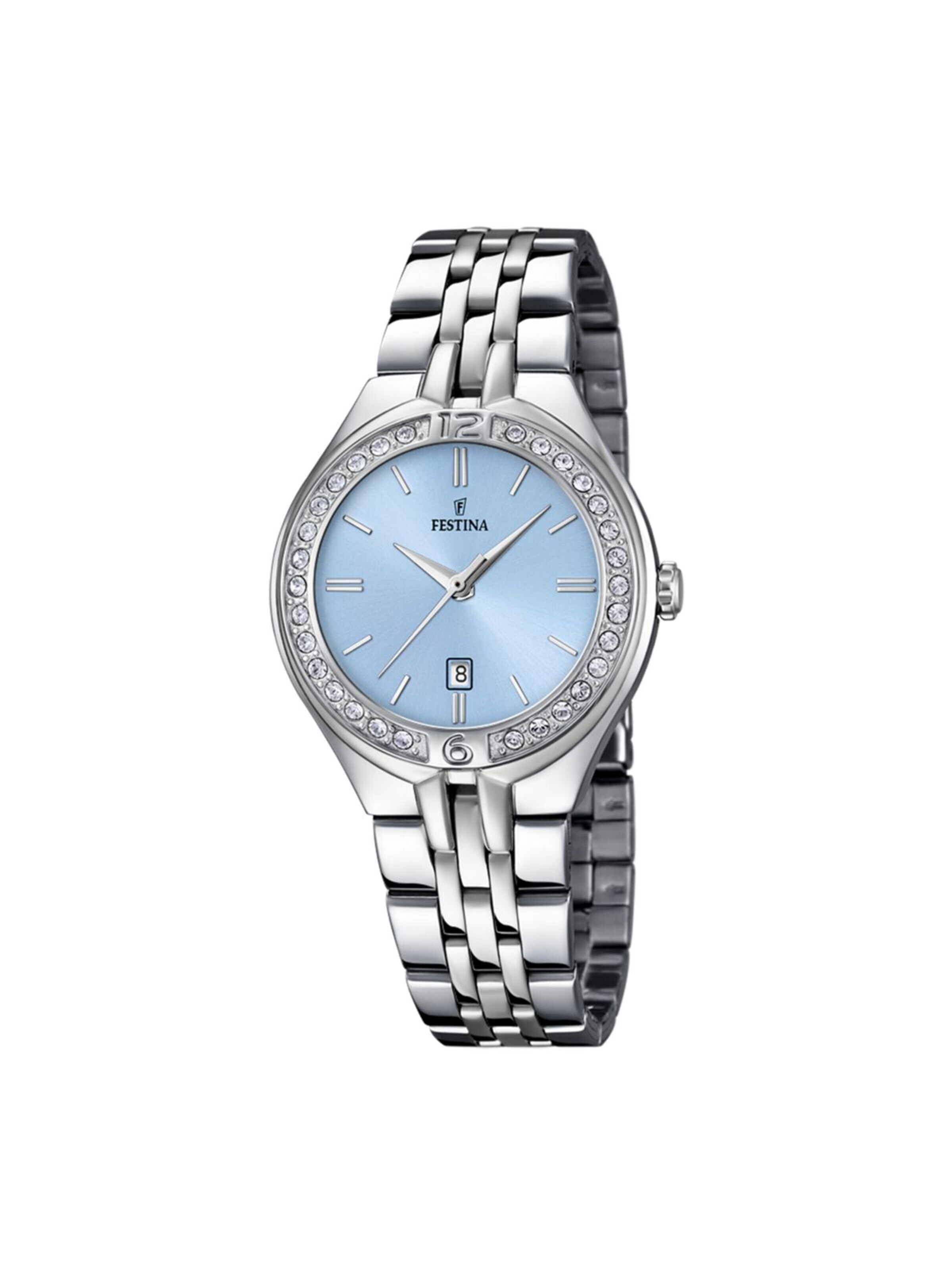 FESTINA Analoog horloge 'Mademoiselle' in Blauw: voorkant