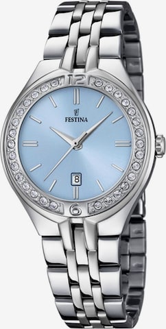 FESTINA Analoog horloge 'Mademoiselle' in Blauw: voorkant