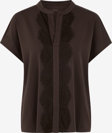 T-shirt Marc Cain en marron : devant