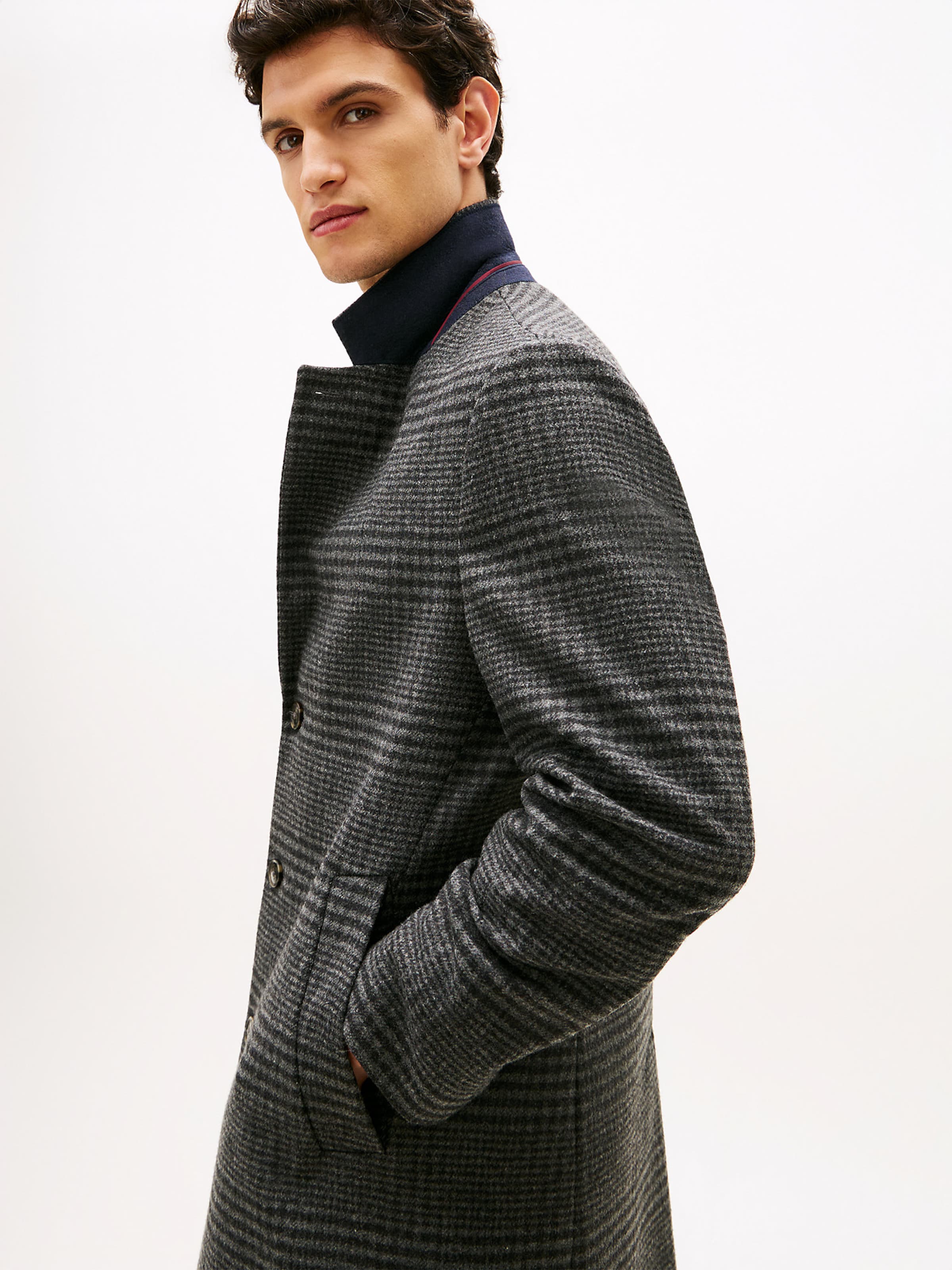 Manteau mi-saison TOMMY HILFIGER en gris