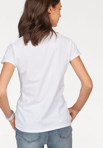 FRUIT OF THE LOOM Shirt in Weiß