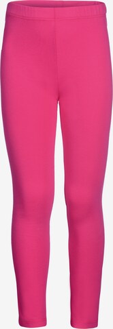 happy girls Leggings in Pink: front