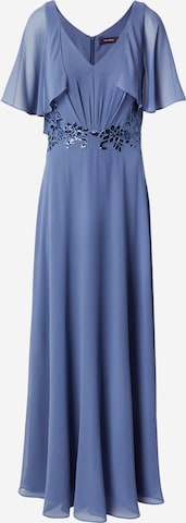 Robe de soirée Vera Mont en bleu : devant