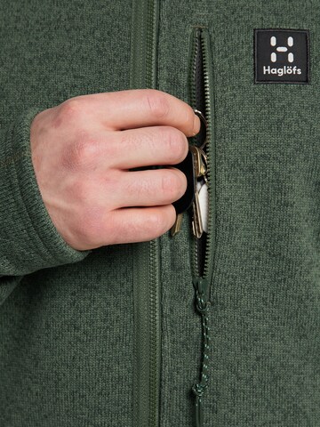 Haglöfs Athletic Fleece Jacket 'Risberg' in Green