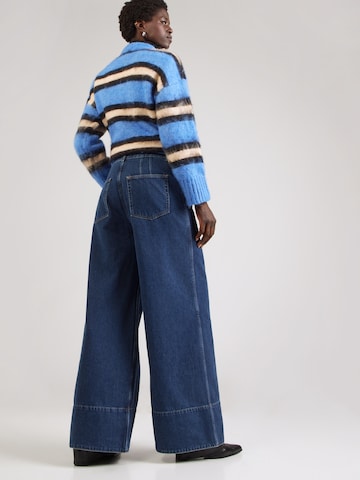 & Other Stories Wide Leg Jeans in Blau
