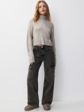 Pull&Bear Svetr – béžová