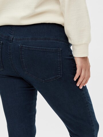 MAMALICIOUS Skinny Jeggings 'Echo' i blå