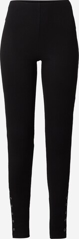 Skinny Leggings 'Colleen' de la LeGer by Lena Gercke pe negru: față