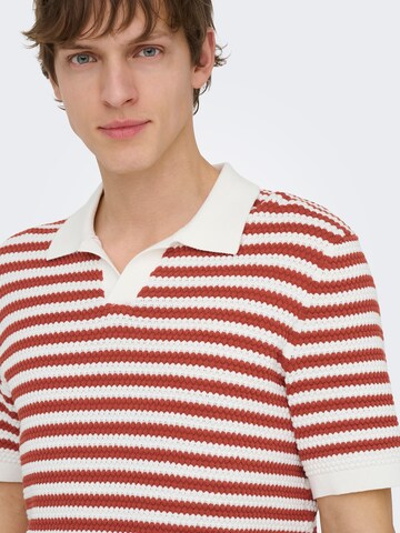 Only & Sons Свитер 'ONSSERGE' в Белый