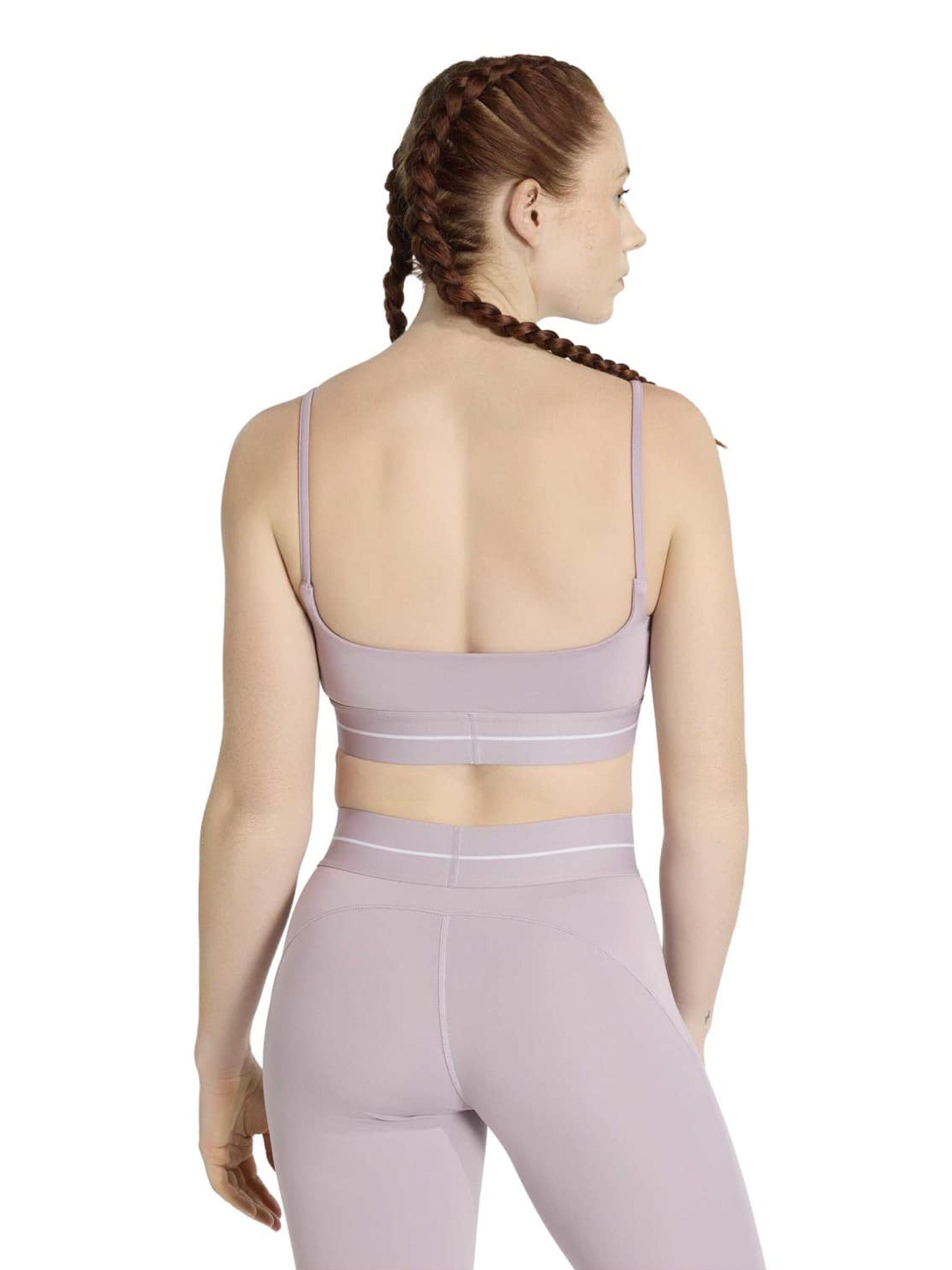 ADIDAS PERFORMANCE Korzetová Sportovní podprsenka 'HYG' – fialová