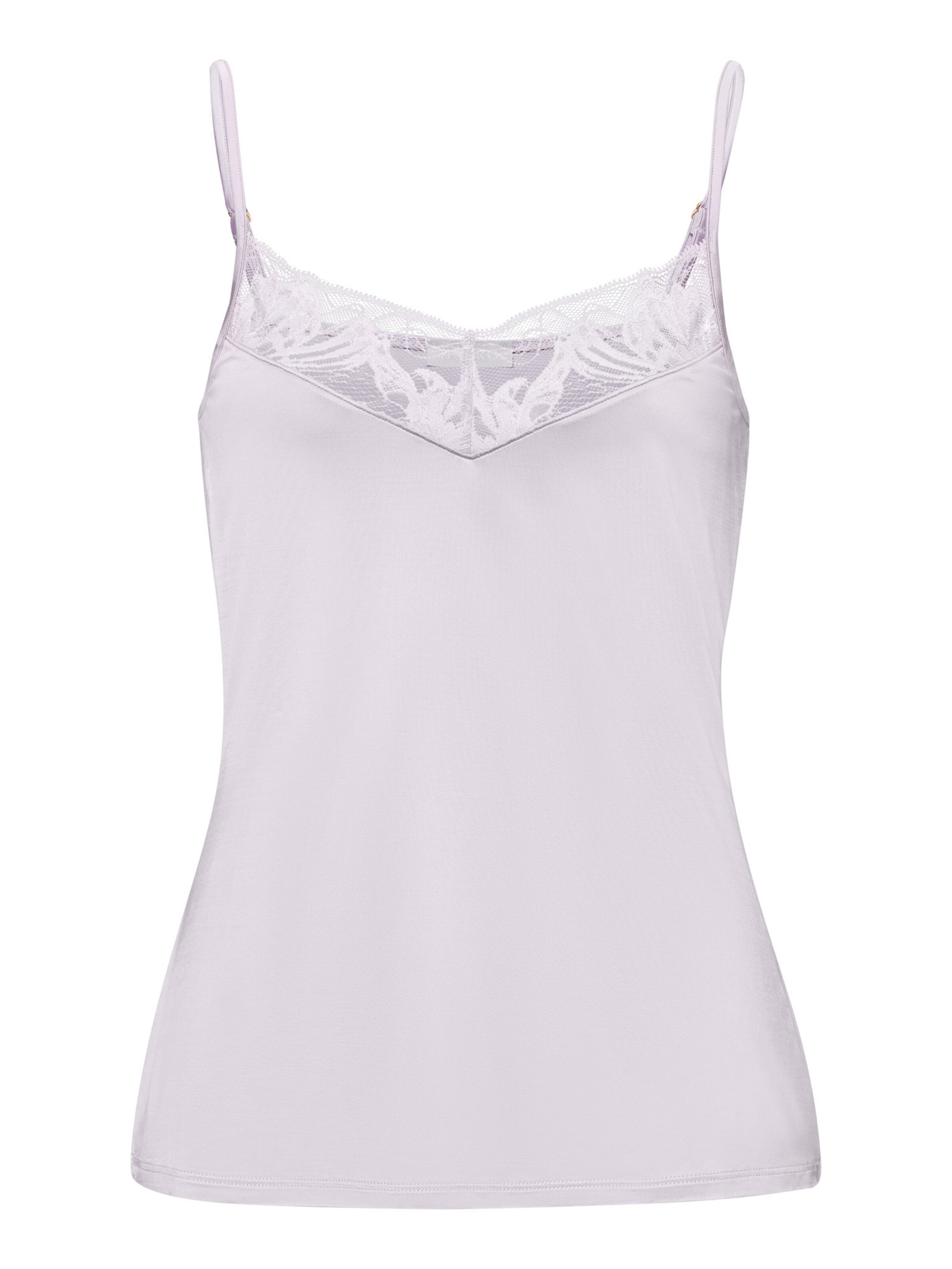 Hanro Top 'Eva' in Lila: voorkant