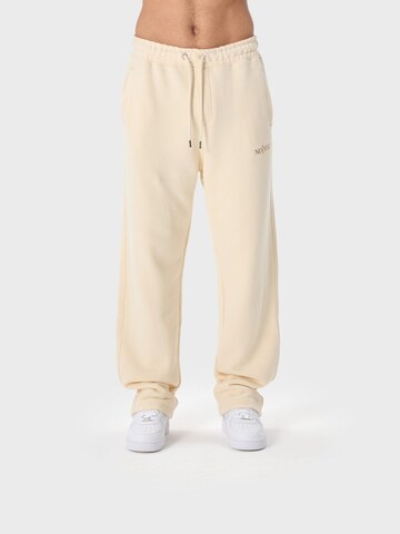 Ossy Homer Loosefit Sporthose '450 GSM Heavy Cotton' in Beige
